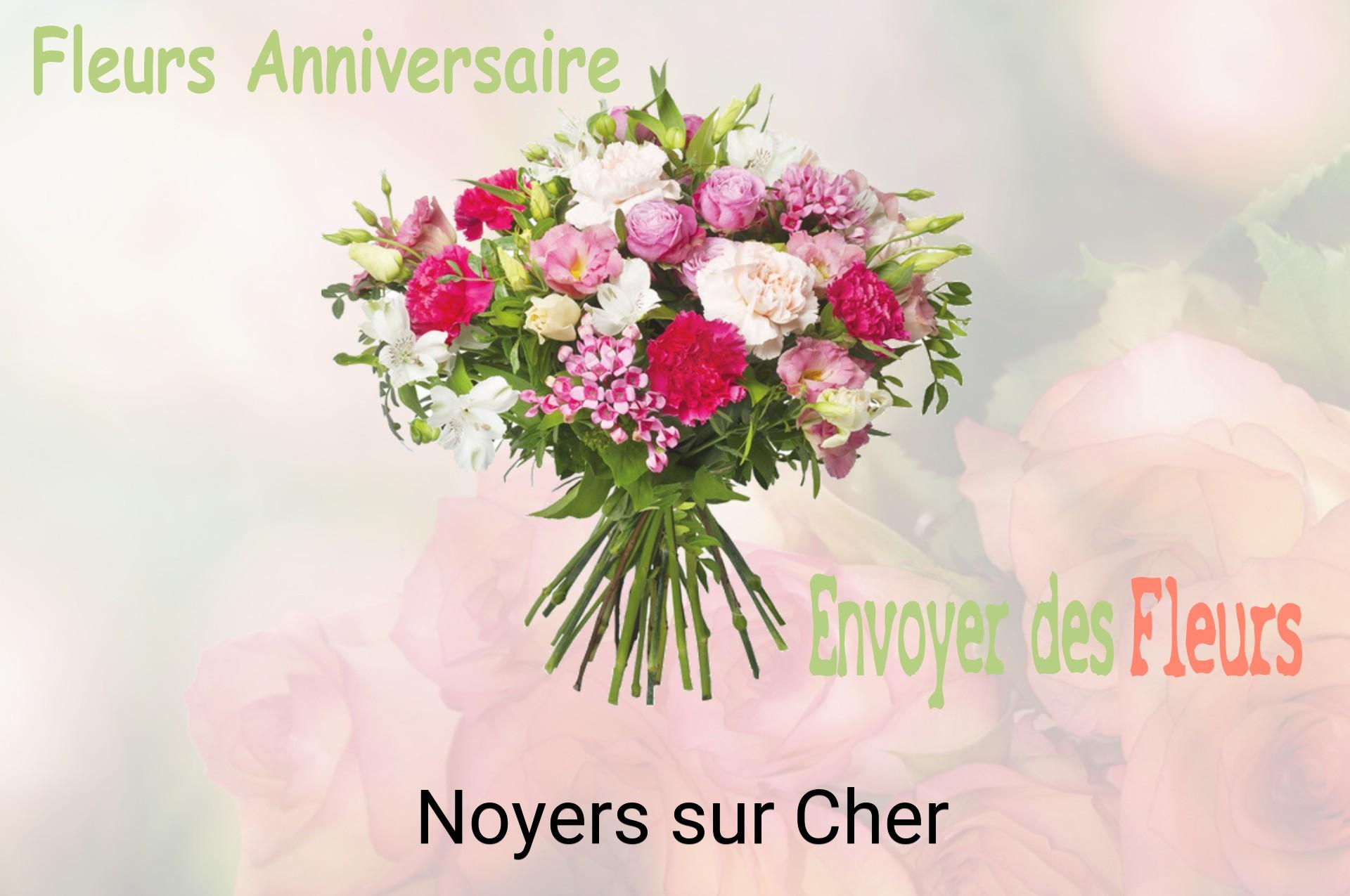 Bouquet de fleurs d’anniversaire livré à Noyers-sur-Cher